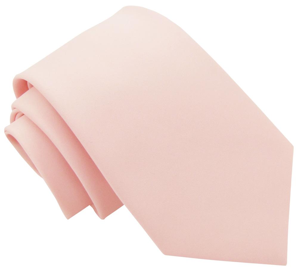 Baby Blush Wedding Tie in soft pink, handmade and ideal for weddings. A versatile necktie for grooms or formal occasions.