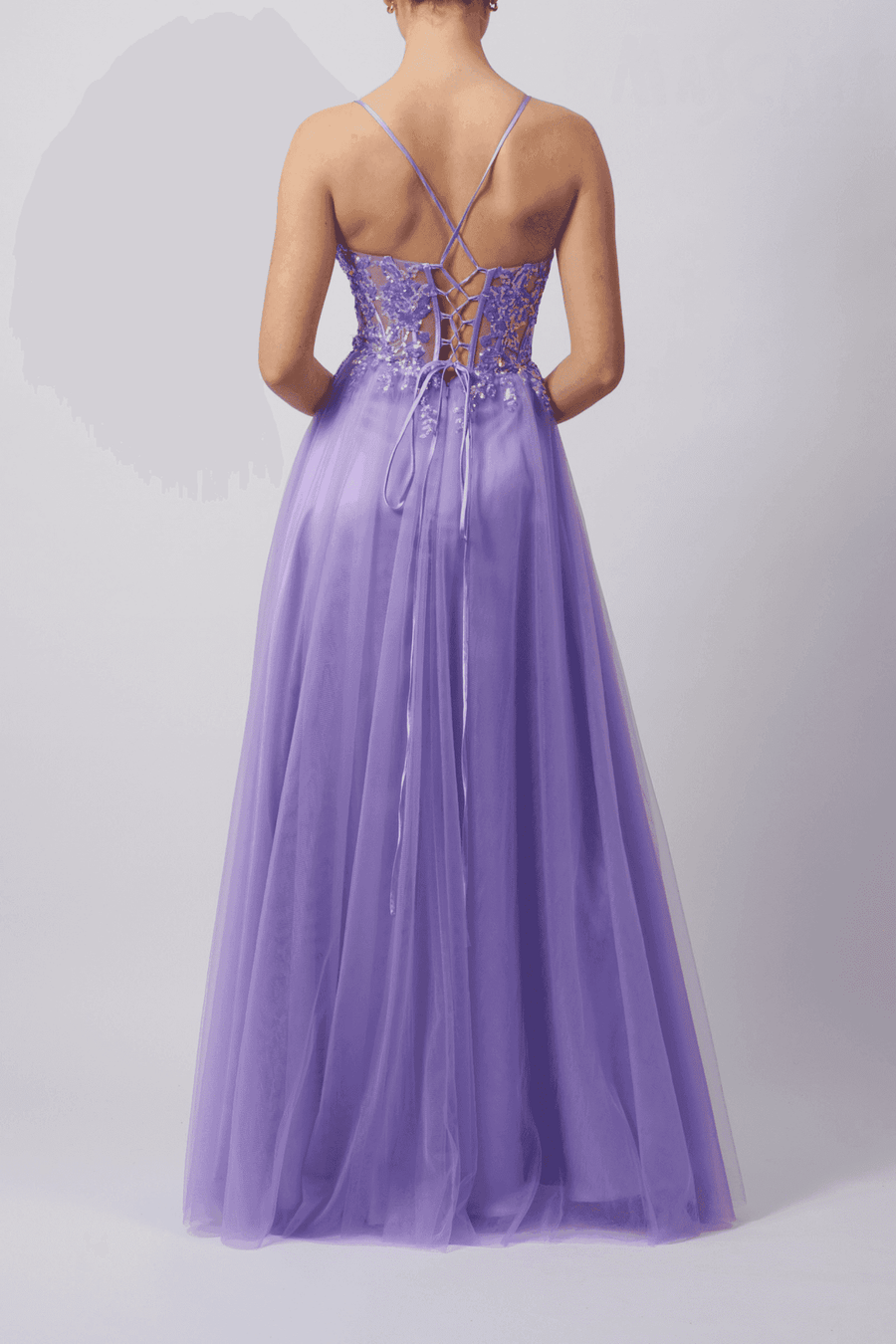 mc113412 ballgown back view 