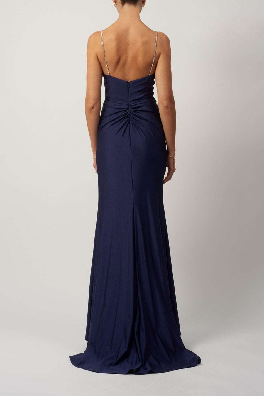 Red MC16206 Diamond Strap Dress - Cargo Clothing